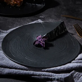 Японская посуда керамическая тарелка высококачественная характерная тарелка для стейка из ресторана западной кухни в отеле