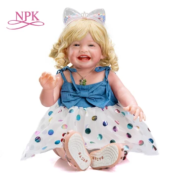 NPK 68 см Mila Reborn для маленьких девочек, большая кукла ручной работы, популярная наша кукла Happy Baby, высококачественный подарок