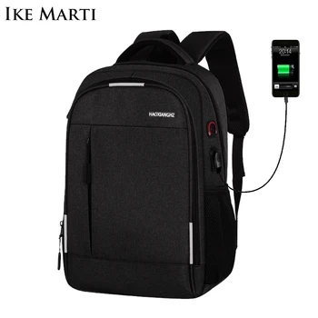 Мужской рюкзак Usb Зарядка Большой емкости Простой Деловой Компьютерный Рюкзак Для отдыха и путешествий Студенческий Школьный рюкзак Mochilas Backpack