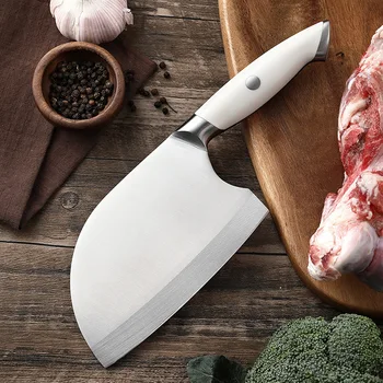 Разделочный нож с круглым носиком, бытовая мясорубка, кухонный слайсер, кухонный нож, разделочный нож