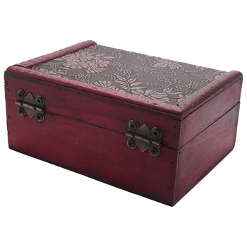 4X Шкатулка с сокровищами Сундук с сокровищами для подарочных коробок, коллекции открыток, подарков и домашнего декора