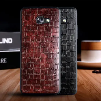 Чехол для Samsung galaxy A5 2017 A520 funda из роскошной крокодиловой кожи с рисунком мягкий TPU жесткий чехол для Samsung a5 case capa
