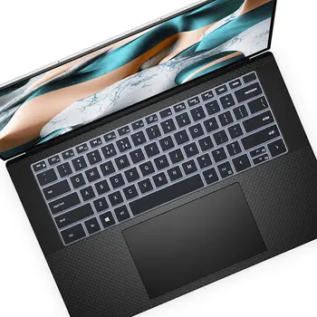 Силиконовый Чехол для Клавиатуры ноутбука 2022 2021 Dell XPS 15 9500 9510 9520 15,6 Дюйма и Новый XPS 17 9720 9700 9710 17,3 Дюйма