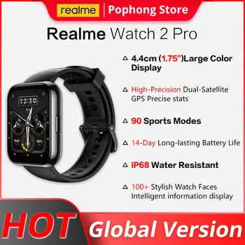 Глобальная версия умных часов realme Watch 2 Pro RMA2006 1.75 