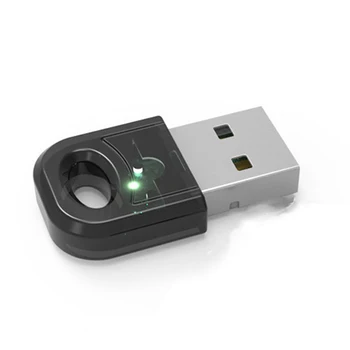 Стабильно совместимый USB-адаптер 5.0, высокочувствительный аудиоприемник для передачи данных для ПК, динамик, ключ, пластик