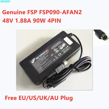 Подлинный FSP FSP090-AFAN2 48V 1.88A 90W 4PIN AC Импульсный Адаптер Питания Для Ноутбука Зарядное Устройство