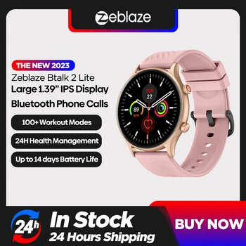 Новые умные часы Zeblaze Btalk 2 Lite с дисплеем высокой четкости, вызов по Bluetooth, Мониторинг кислорода в крови, мониторинг здоровья на открытом воздухе