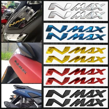 Эмблема Бака Мото Наклейки для Yamaha NMAX N MAX N-MAX Aerox 125 Precio 150 155 160 250 400 2023 Мотоциклетные 3D Наклейки С Логотипом