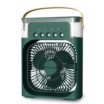 Настольный электрический вентилятор-кулер, распылитель водяного охлаждения, USB-вентилятор для увлажнения, мини-увлажнитель воздуха, 1 шт.