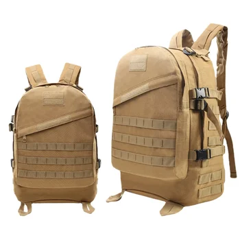 40-литровый военный тактический рюкзак Molle Армейский камуфляж для скалолазания, кемпинга, охоты, походов, нейлоновые рюкзаки