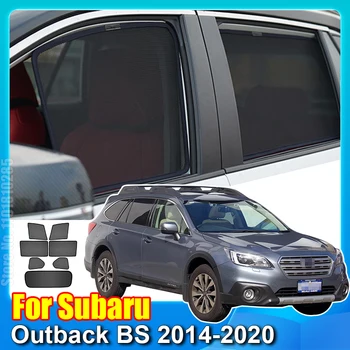 Для Subaru Outback BS 2014-2020 Солнцезащитный Козырек На Окно Автомобиля Переднее Лобовое Стекло Авто Шторка Солнцезащитный Козырек Сетка Сетка