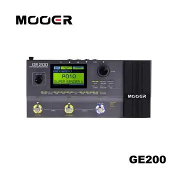 Мультиэффектная педаль MOOER GE200 Amp Modeling с процессором гитарных эффектов Amp Modeling Bundle GE 200