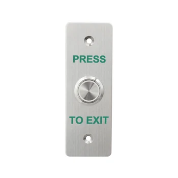 Водонепроницаемая кнопка выхода из двери хорошего качества, система контроля доступа, Металлический кнопочный выключатель выхода