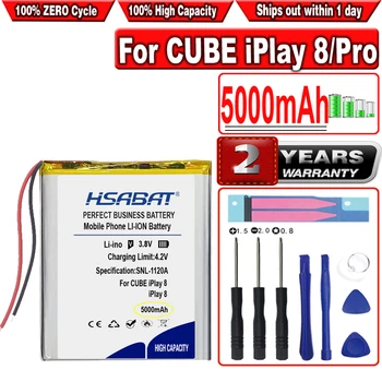 Аккумулятор HSABAT 5000 мАч для планшетных пк Alldocube Cube U78 iPlay 8 iPlay8 и iPlay8 Pro