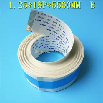 кабель для передачи данных длиной 18 контактов для струйного принтера с кабелем подачи чернил Wit-color 3312 3308 (1.25*18P * 5500MM B)