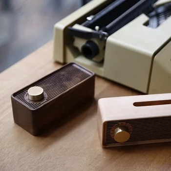 Оригинальная деревянная винтажная музыкальная шкатулка Octave Box, многофункциональный держатель для телефона, украшения для дома, креативные подарки