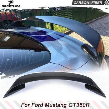 Карбоновый Автогонщик GT Задний Спойлер Багажника для Ford Mustang GT350R 2015-2022 Задний Спойлер Багажника для Багажника