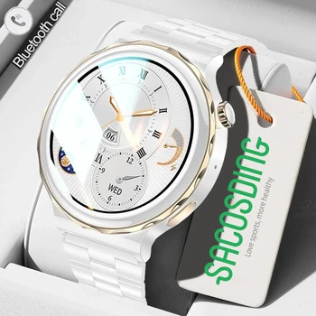 2023 Новые умные часы для женщин, модный браслет, монитор сердечного ритма, сна, женские умные часы для IOS Android, часы для звонков по Bluetooth