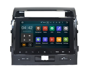 2G RAM 10,1-дюймовая Система Android 7,1 GPS Навигационная Система без DVD Стерео медиа Авторадио Для Toyota Land Cruiser