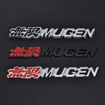 Модные Металлические автомобильные наклейки Эмблема Значок на багажник Наклейка для Honda Mugen Логотип Accord Civic Crv City Jazz Hrv Аксессуары для автостайлинга