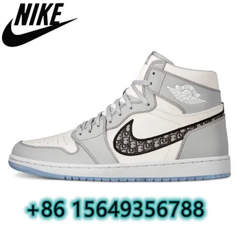 Nike Air Jordan 1 Качества Travis Scott x, темно-мокко, глиняно-зеленые кроссовки, кроссовки 1S, мужская баскетбольная обувь, размер 36-44