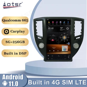 Автомобильный Радиоприемник Qualcomm Snapdragon 665 с Сенсорным Экраном Android 11 Для Toyota Crown 14th 2015 2016 2017 2018 2019 5G GPS Стерео Головное Устройство