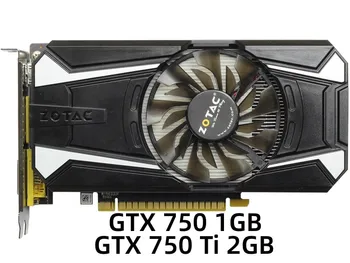 Видеокарта ZOTAC GeForce GTX 750 1GB GTX 750 Ti 2GB 128Bit GDDR5 Используются Видеокарты для NVIDIA Original GTX750Ti 2GD5 Dvi