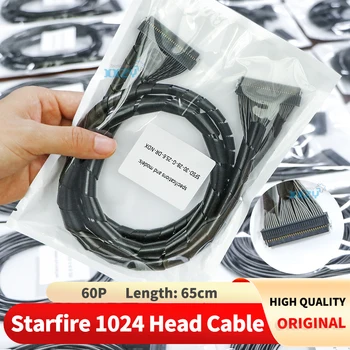 Оригинальный кабель печатающей головки Starfire 1024 для струйного принтера Gongzheng Flora 65 см, кабель для передачи данных с 1024 головками