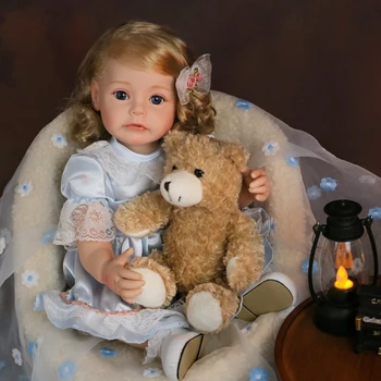 50 см Мягкая силиконовая реалистичная 3D-краска с кожей и венами Мягкая кукла bebe reborn Baby Doll