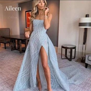 Платья для выпускного вечера Aileen 2023, Синие Платья трапециевидной формы для официальных мероприятий для женщин, Свадебное вечернее платье, Длинное роскошное платье, подходящий запрос