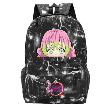 Школьная сумка для мальчиков и девочек Demon Slayer, модные подростковые сумки для ноутбуков из аниме Канродзи Мицури, рюкзаки унисекс из комиксов Харадзюку, Yaiba