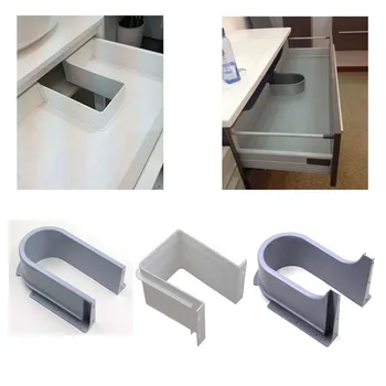 Пластиковый U-Образный Ящик Для Раковины, Кухонный Шкаф Для Мебели Для Ванной, Встраиваемый U-образной формы под Дренажную Втулку Для Раковины