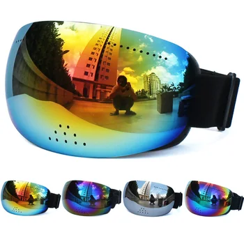 Лыжные очки для сноуборда, солнцезащитные очки, Ветрозащитный спортивный инвентарь, Зимние лыжные очки для защиты носа для мужчин и женщин