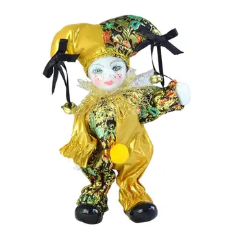 Кукла Triangel, маленькая кукла-клоун, Фарфоровая кукольная фигурка, поделки для игрового реквизита