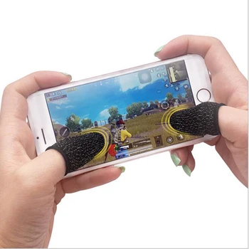 1 пара игровых накладок для пальцев с сенсорным экраном, не чувствительных к царапинам, дышащих Для мобильных телефонов Pubg для планшетов iPad