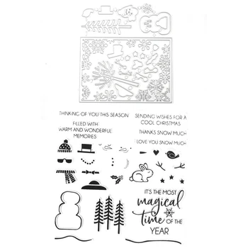 Штампы и плашки для изготовления открыток 