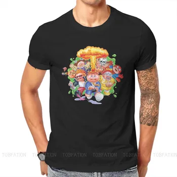 Футболка с изображением Каваи, Мусорное ведро, Детская уличная одежда с мультипликационным принтом, повседневная футболка, Мужская подарочная одежда с коротким рукавом