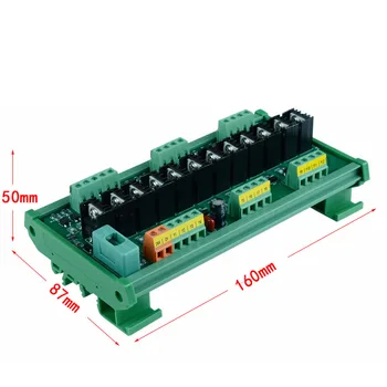 12 каналов Плата усилителя ПЛК постоянного тока плата защиты транзисторного выхода постоянного тока плата привода электромагнитного клапана бесконтактное реле