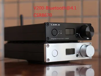 2020 I.AM.D V200/V200BT Полноцифровой усилитель звука для наушников Bluetooth@5.0 CSR8675 APTX-HD высокой мощности 150 Вт/4 Ом USB XMOS 24Bit