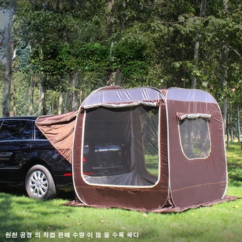 Выдвижная палатка сзади автомобиля, автоматическое всплывающее окно на 4-6 человек, автономный кемпинг на открытом воздухе, внедорожник, Пляжный навес, Тент для рыбалки, беседка