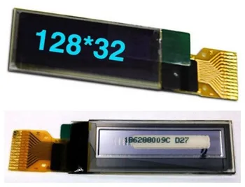 0,91-дюймовый 14-контактный синий OLED-экран SSD1306 Drive IC 128*32 с матричным интерфейсом I2C