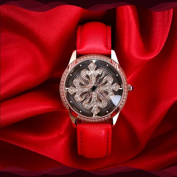2018 Guou Новые женские роскошные часы от ведущего бренда, Модные Женские часы, Кварцевое подарочное платье, Женские наручные часы