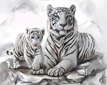 beibehang Eco 3d обои, милая семья тигров, картина маслом, стены, детский фон, обои на бумажной основе, украшение дома