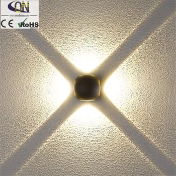 8 Вт Открытый Водонепроницаемый светодиодный настенный светильник cross star light Современная скандинавская креативная гостиная фон стены наружный декоративный свет