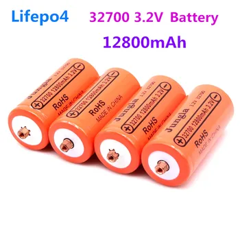 100% Оригинальная Аккумуляторная Батарея lifepo4 32700 12800 мАч 3,2 В Профессиональная Литий-Железо-Фосфатная Аккумуляторная Батарея с винтом