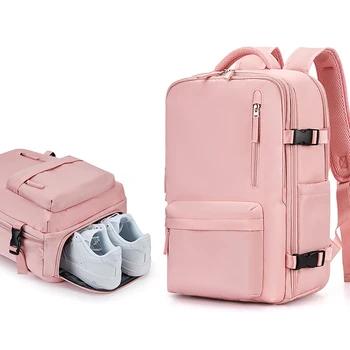 2023 Дорожный рюкзак Для женщин, 15,6-дюймовые рюкзаки для ноутбуков, Большая водонепроницаемая школьная сумка, USB-зарядка, Мужской Деловой Большой рюкзак на открытом воздухе