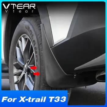 Vtear Автомобильные Подкрылки Брызговики Для Nissan X-trail T33 2021-2022 Брызговики Брызговики Наружные Аксессуары Продукция