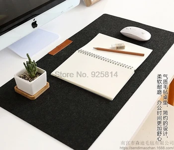 dhl или FedEx, 100 шт., простой войлочный коврик для мыши, подушка для клавиатуры, офисный коврик для домашнего стола, 635 x 325 x 2 мм
