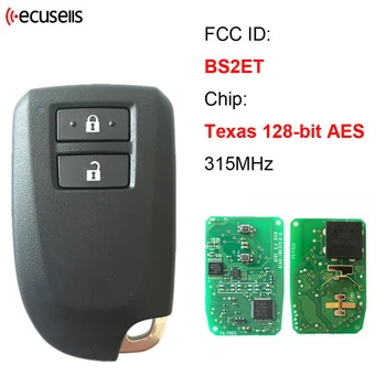 Идентификатор FCC: BS2ET Keyless Go Оригинальный 2-Кнопочный Смарт-Брелок Для Toyota 315 МГц Texas 128-Битная Модель Чипа AES
