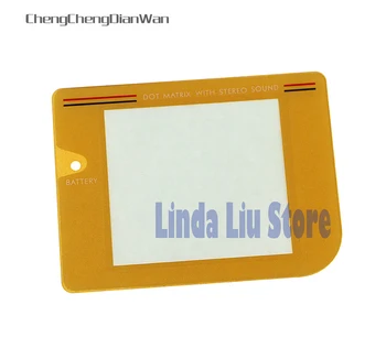 ChengChengDianWan 5шт Желтая пластиковая защитная линза для замены Gameboy GB DMG